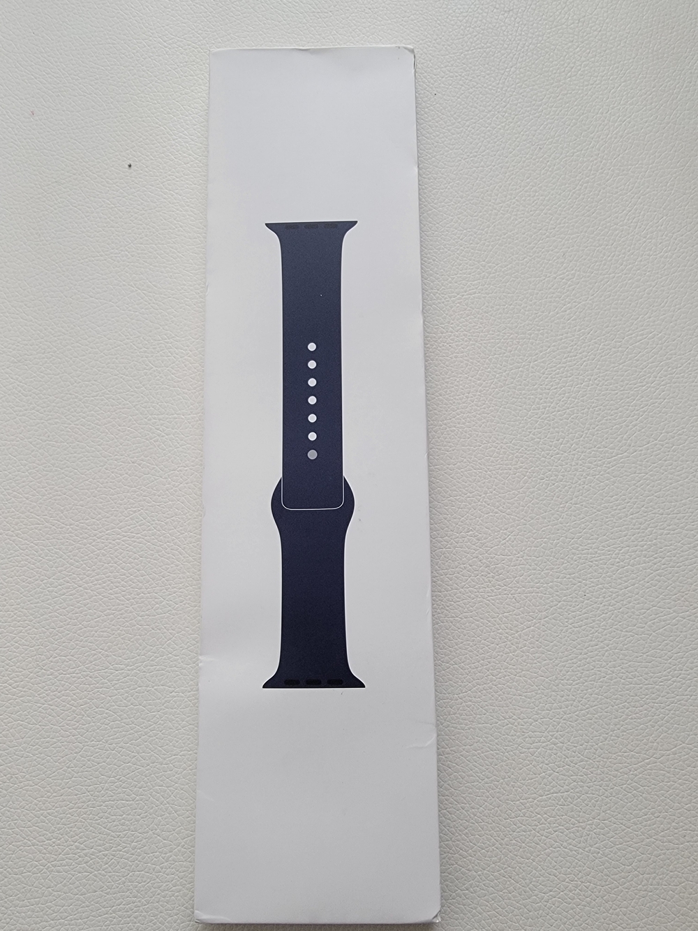 Apple Original Silicone Smartwatch Band - SE Series 6, Navy Blue 40mm